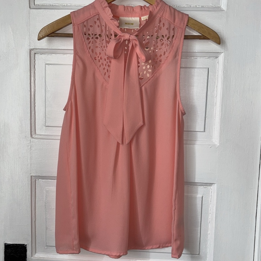 ANTHROPOLOGIE MAEVE LUCA TIE NECK TANK - Picture 7 of 12